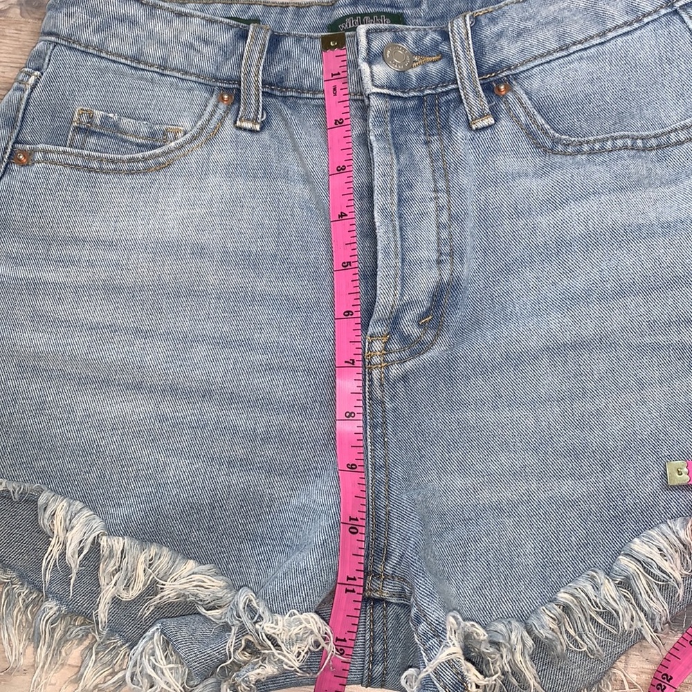 Wild Fable Highest Rise Button Fly Jean Shorts - Picture 9 of 10